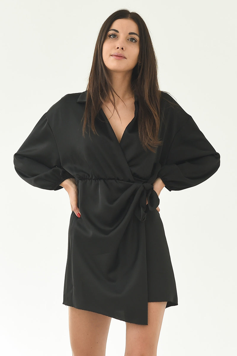 Vestito corto a portafoglio online