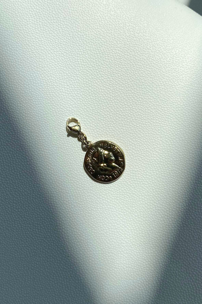 Ciondolo moneta antica